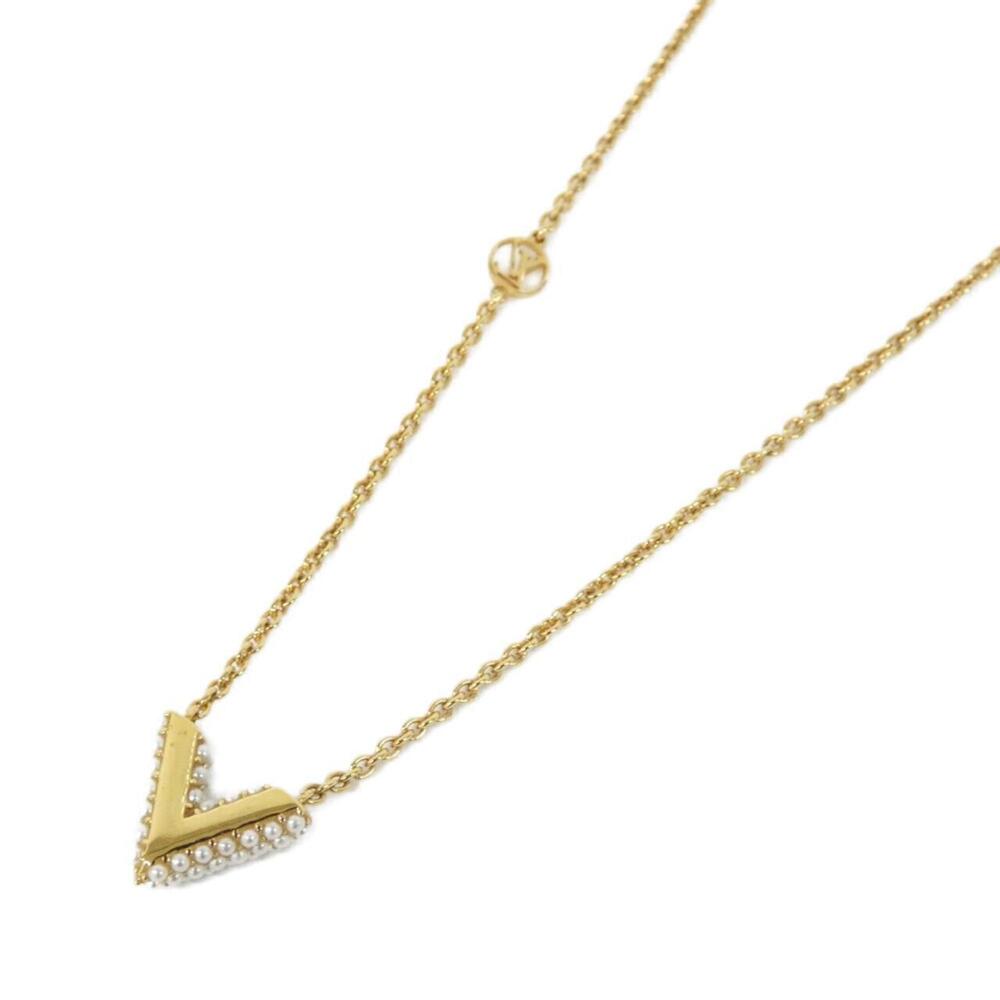 LOUIS VUITTON White Pearl Necklace - Picture 3 of 6